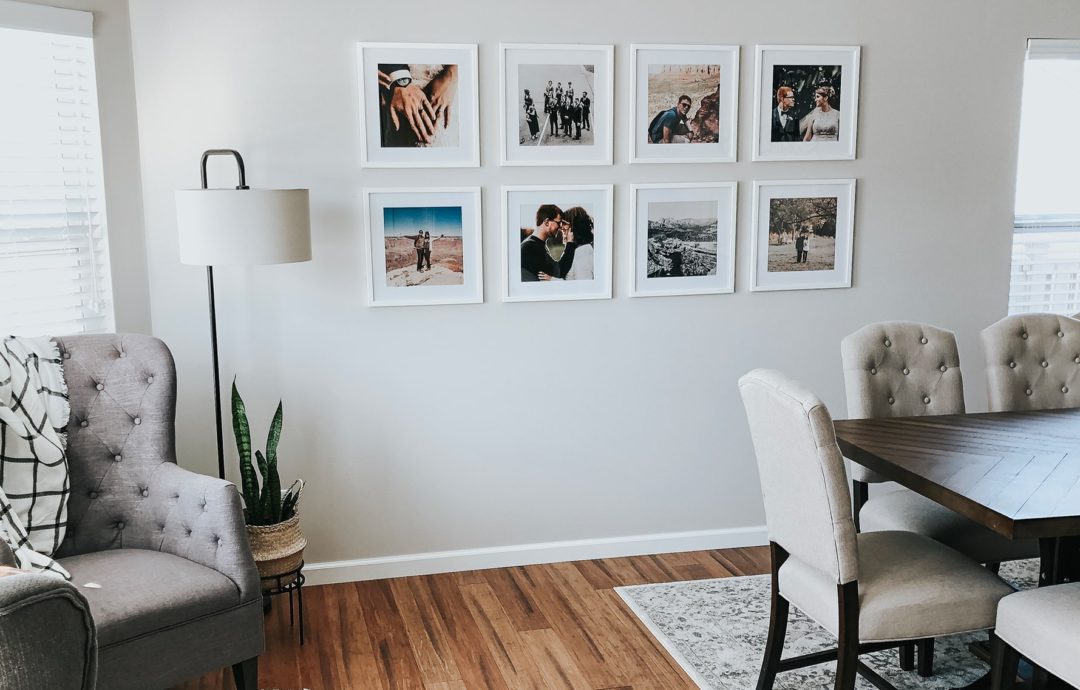 How To Hang A Symmetrical Gallery Wall