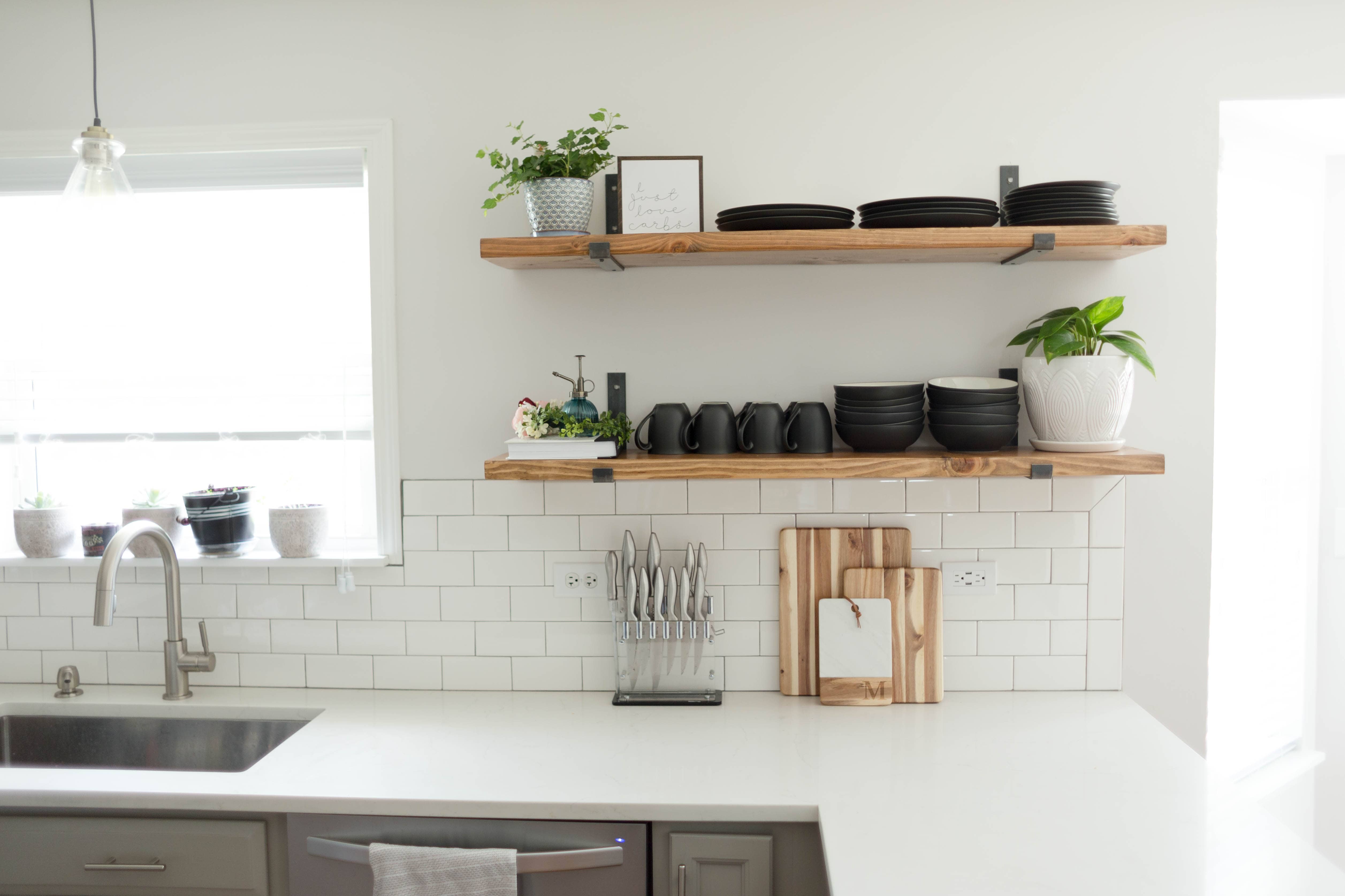 Open Shelves in Kitchen-How to create & Decorate Open Shelving