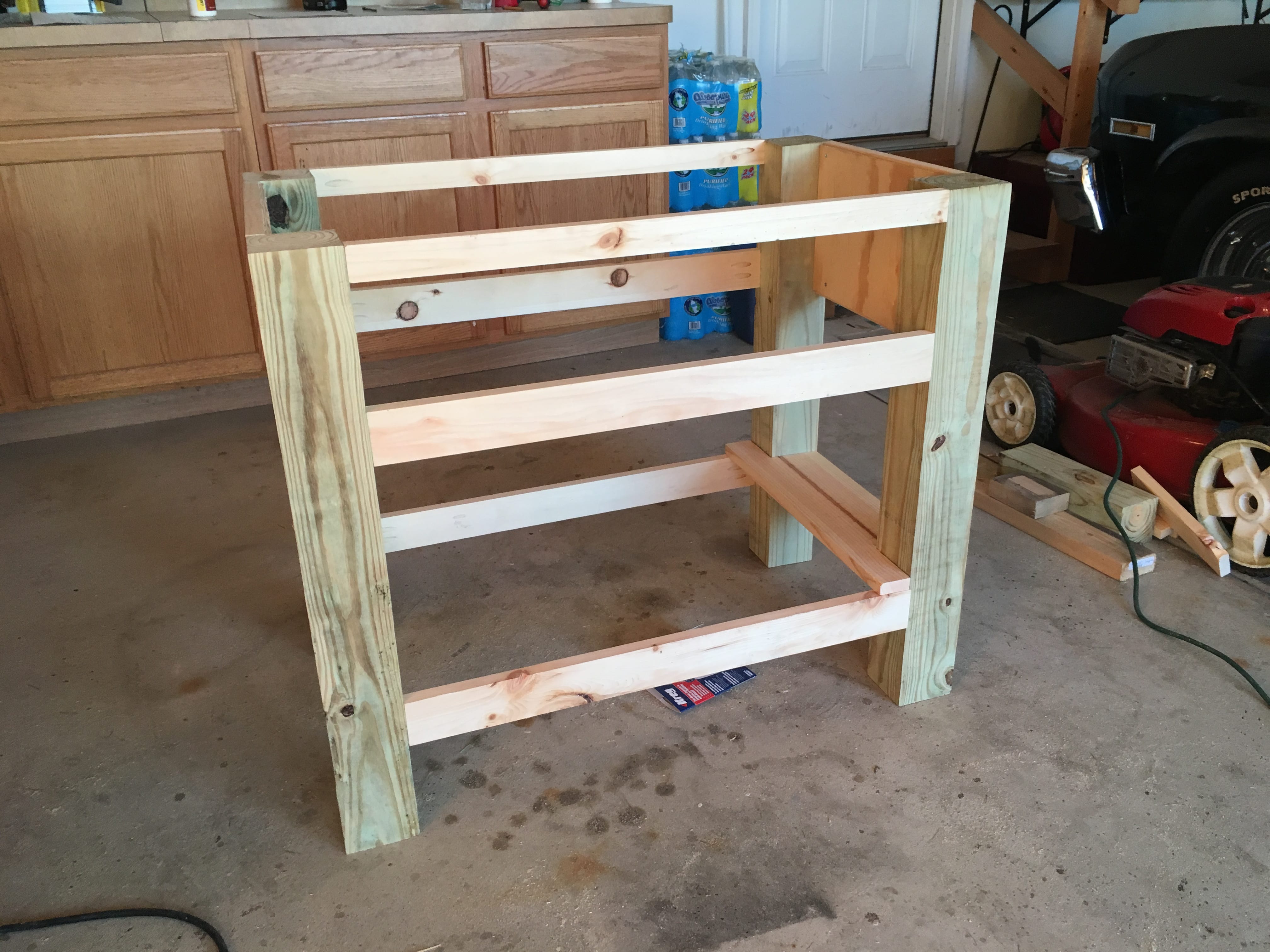 Rustic DIY Wood Vanity - Lemon Thistle