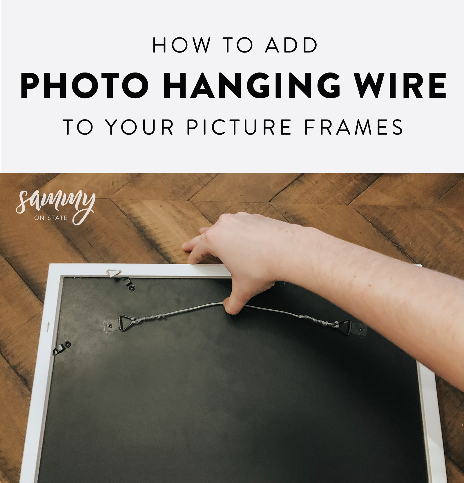How To: Hang Picture Frames With Two Hooks Apartment Therapy | atelier ...